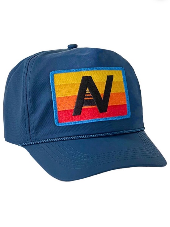 Aviator Nation Other - Aviator Nation LOGO RAINBOW - VINTAGE NYLON TRUCKER HAT, Good Clean Condition